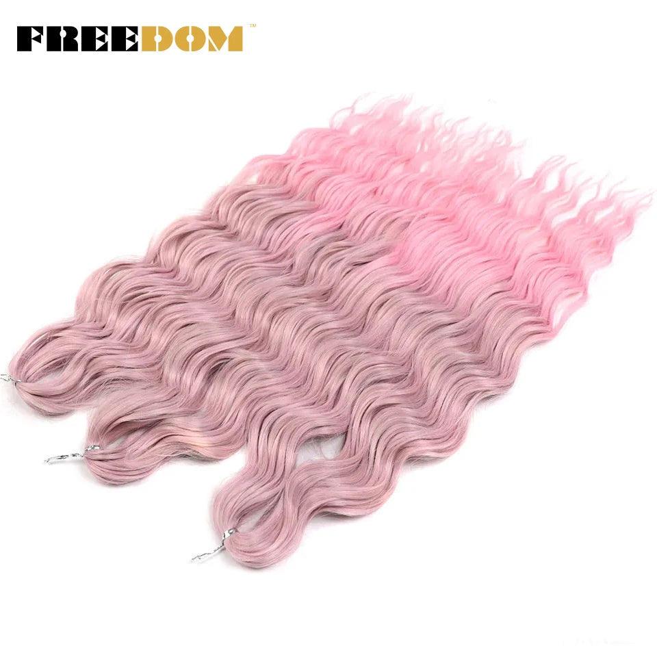 KentDO™ Loose Deep Wave Braiding Hair – Natural, Voluminous Style