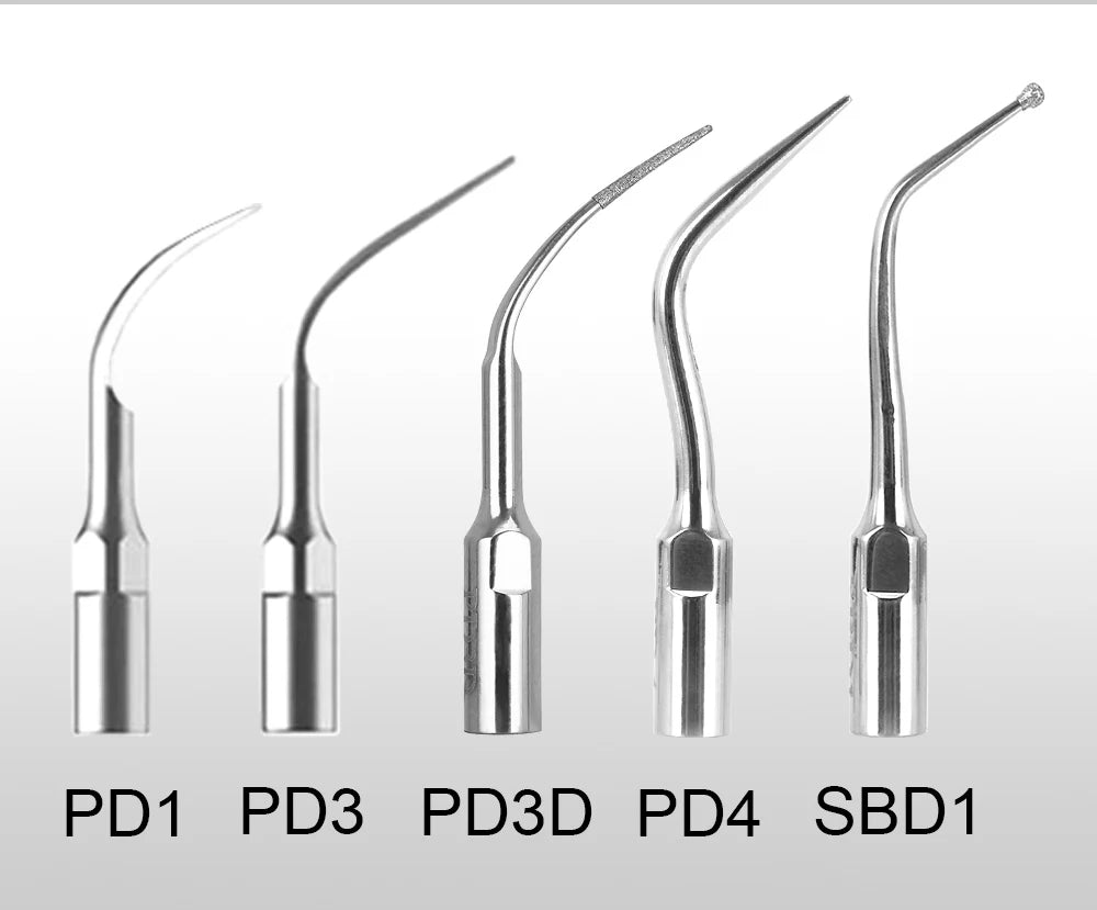KentDO™ 5pcs Dental Ultrasonic Scaler Tips – Precision Cleaning