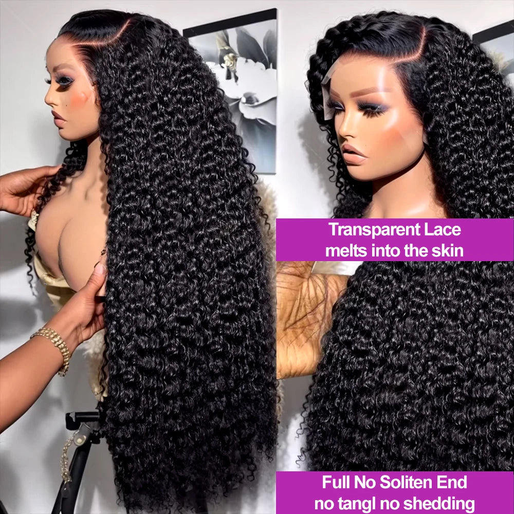 KentDO™ Deep Wave Human Hair Wig – 360° HD Lace Perfection