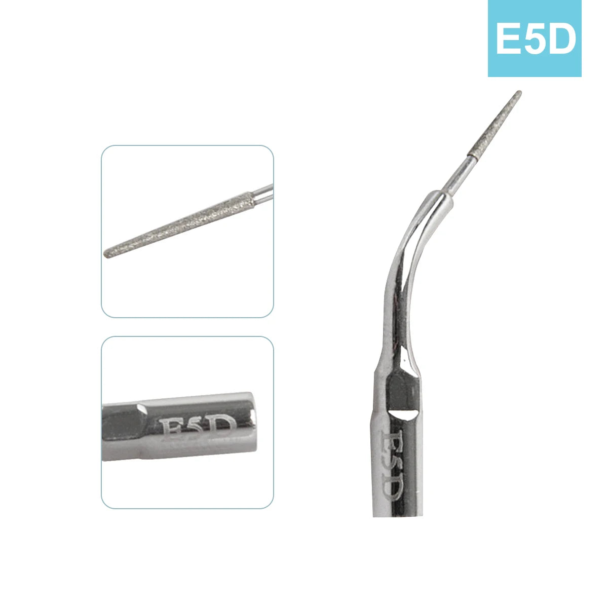 KentDO™ 5pcs Dental Ultrasonic Scaler Tips – Precision Cleaning