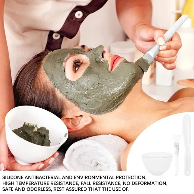 KentDO™ Silicone Face Mask Bowl Set – Easy Mixing Kit