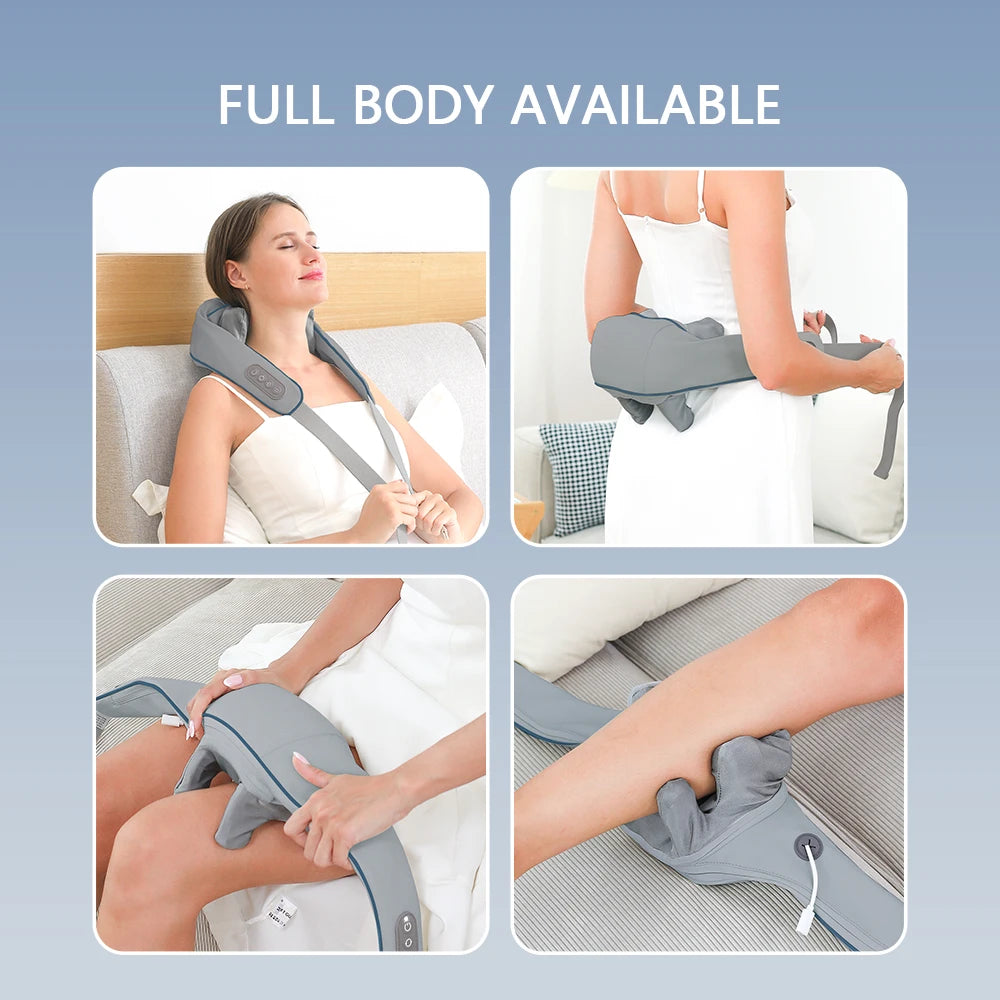 KentDO™ 26W Neck & Shoulder Massager – Deep Tissue Relief