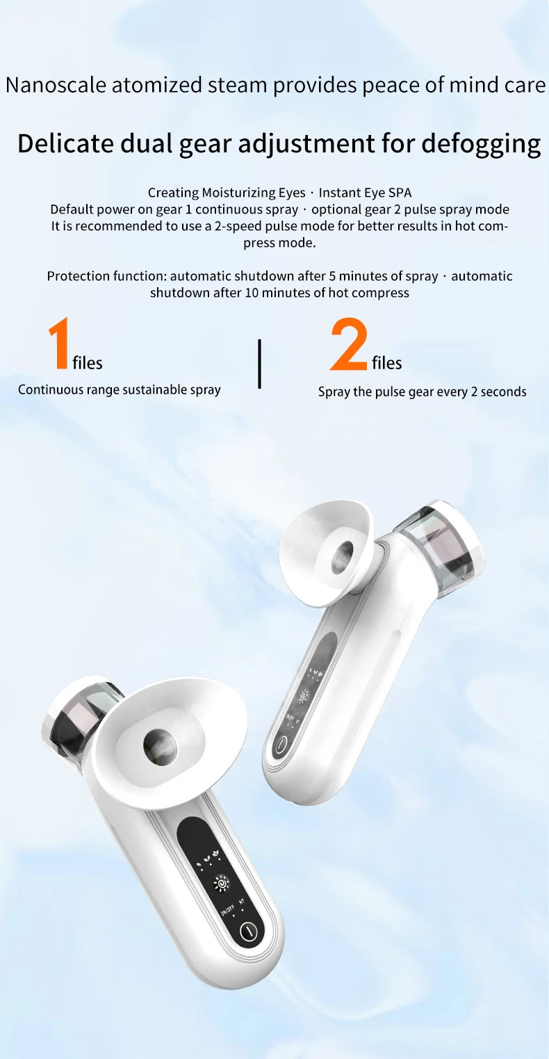 KentDO™ Heated Nano Mist Eye Steamer – Dry Eye Relief