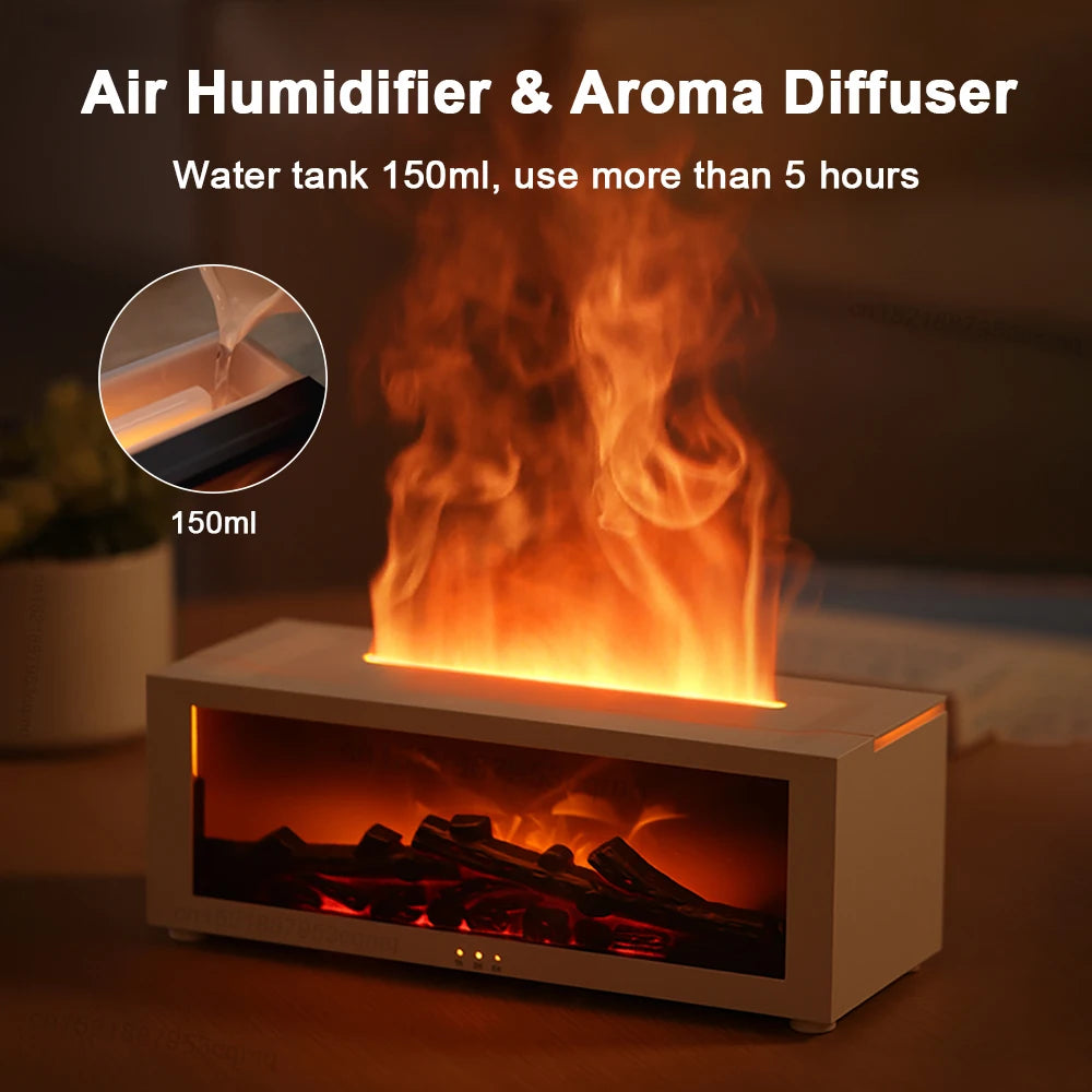 KentDO™ Smart Flame Aromatherapy Humidifier