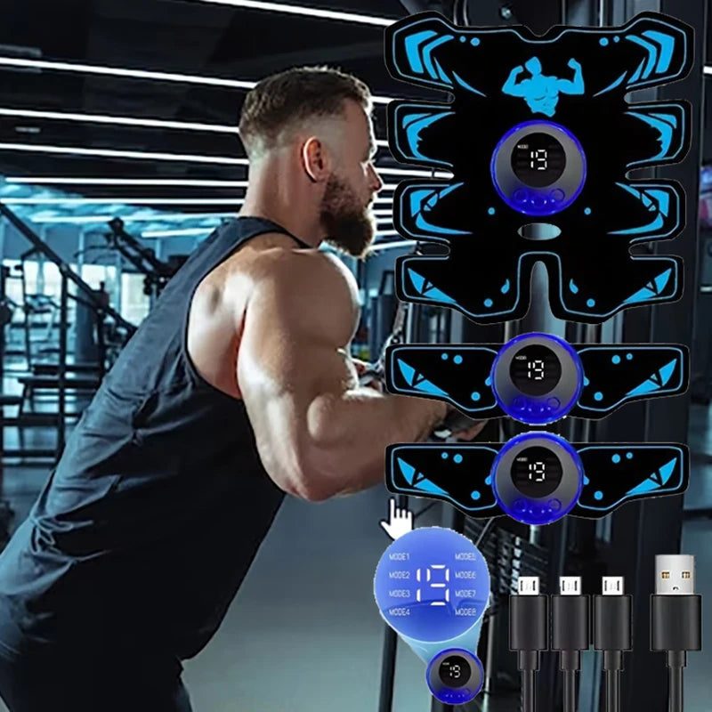 KentDO™ EMS Muscle Stimulator – 3-in-1 Body Trainer