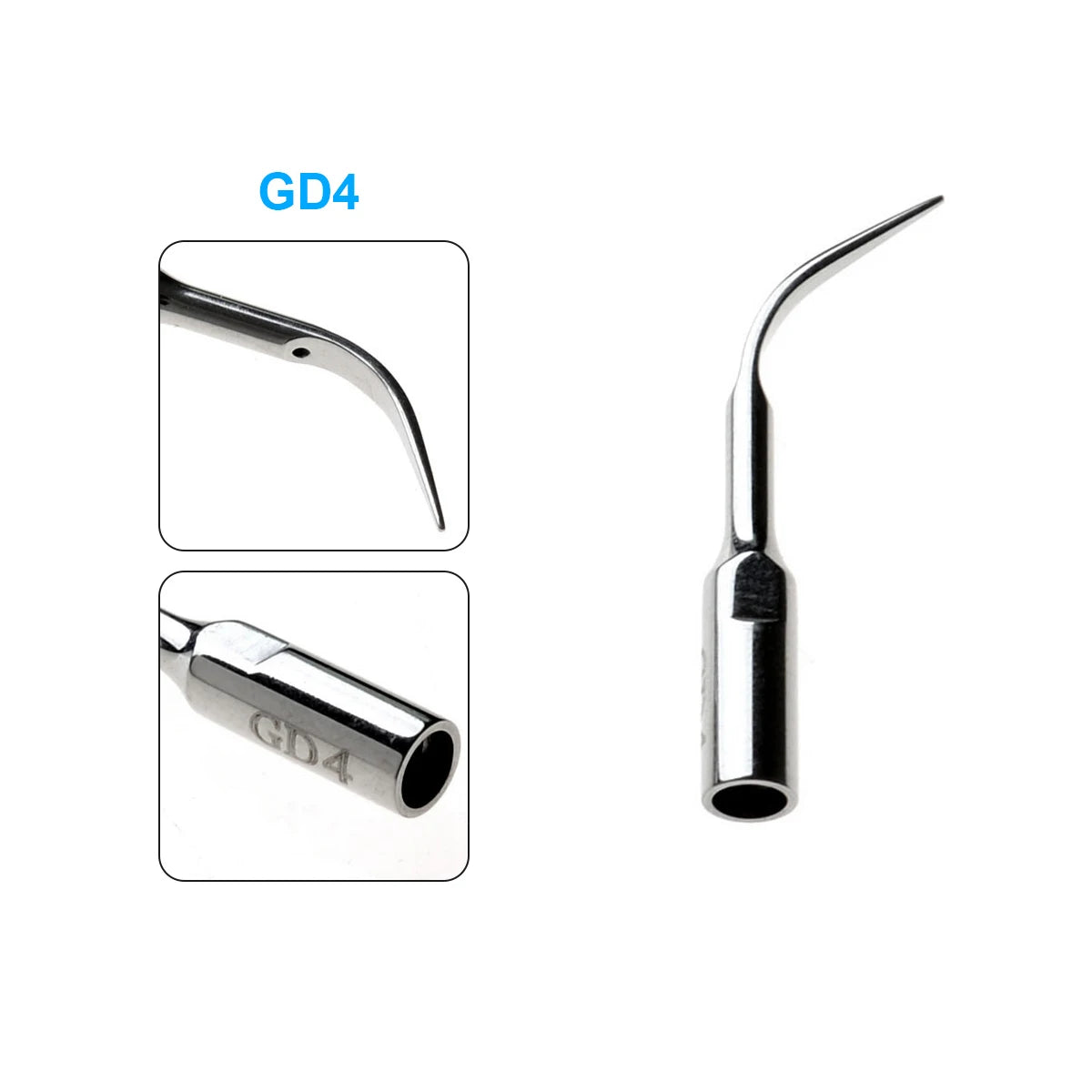 KentDO™ 5pcs Dental Ultrasonic Scaler Tips – Precision Cleaning