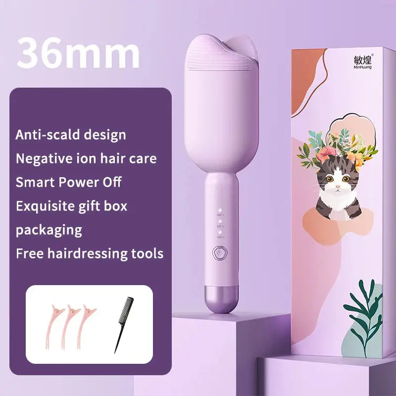 KentDO™ 36mm Ceramic Hair Curler – Long-Lasting Waves