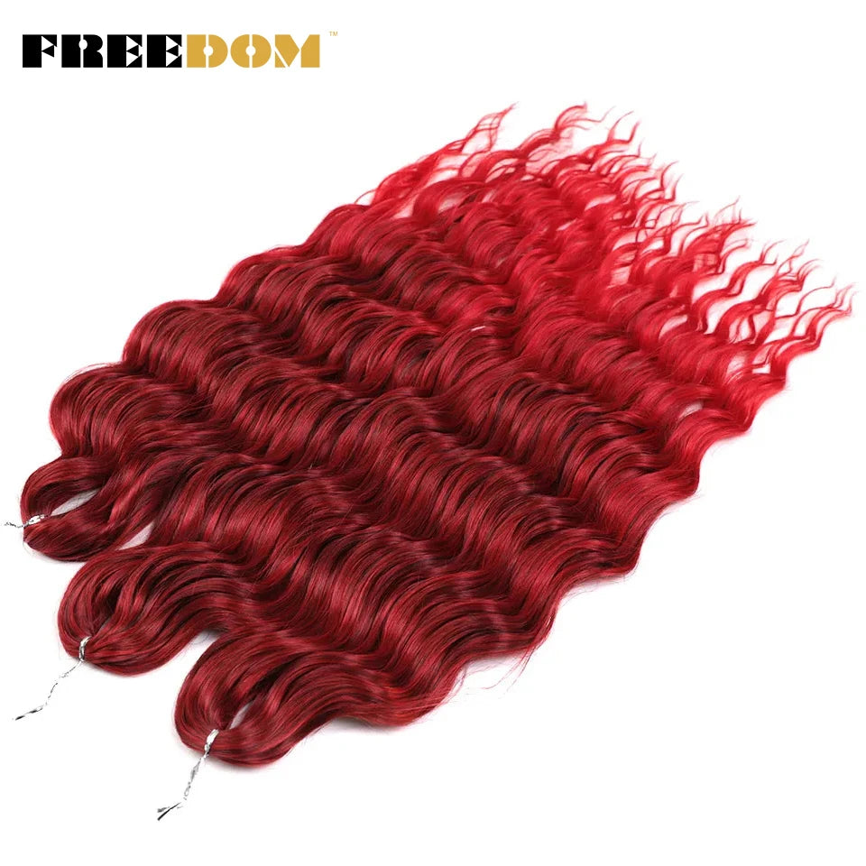 KentDO™ Loose Deep Wave Braiding Hair – Natural, Voluminous Style