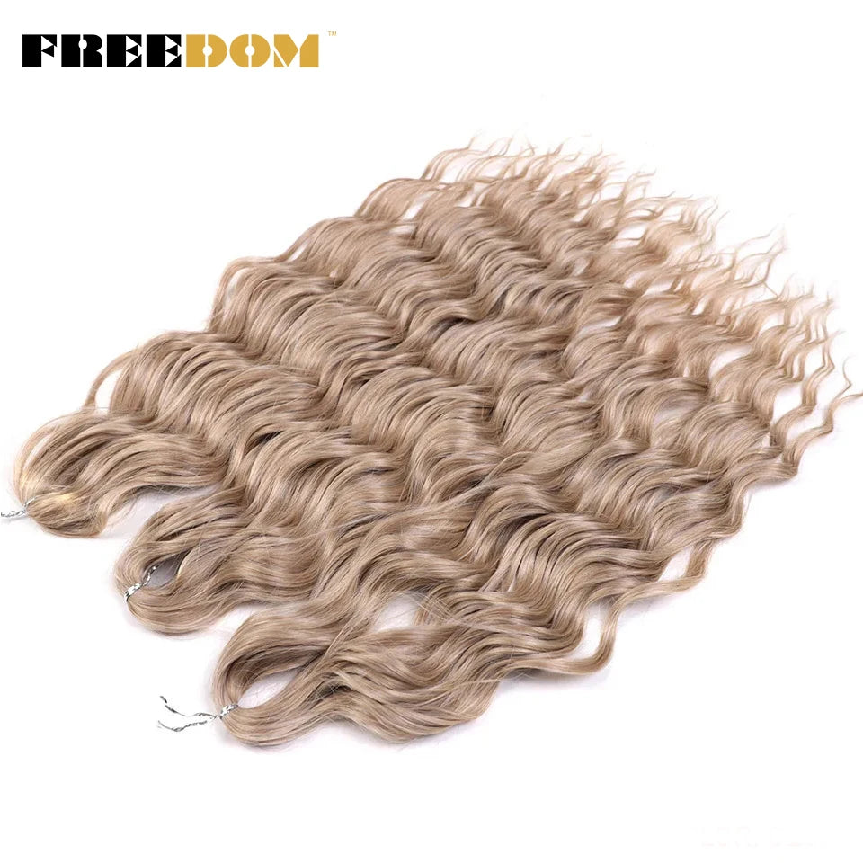 KentDO™ Loose Deep Wave Braiding Hair – Natural, Voluminous Style
