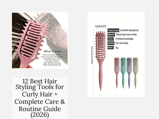 12 Best Hair Styling Tools for Curly Hair + Complete Care & Routine Guide (2026)