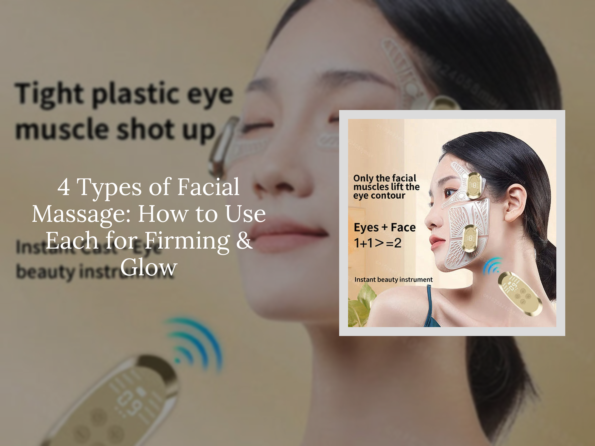 4 Types of Facial Massage: How to Use Each for Firming & Glow – KentDO ...