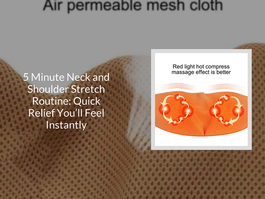 5 Minute Neck and Shoulder Stretch Routine: Quick Relief You’ll Feel Instantly