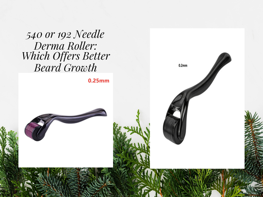 540 or 192 Needle Derma Roller: Which Offers Better Beard Growth Results?