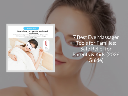 7 Best Eye Massager Tools for Families: Safe Relief for Parents & Kids (2026 Guide)