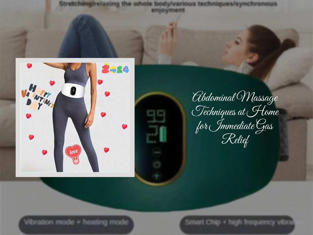 Abdominal Massage Techniques at Home for Immediate Gas Relief