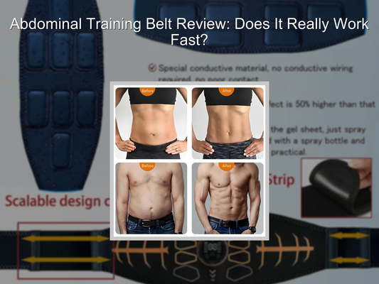 Abdominal Training Belt Review: Does It Really Work Fast?