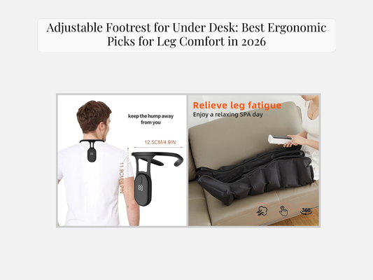 Adjustable Footrest for Under Desk: Best Ergonomic Picks for Leg Comfort in 2026