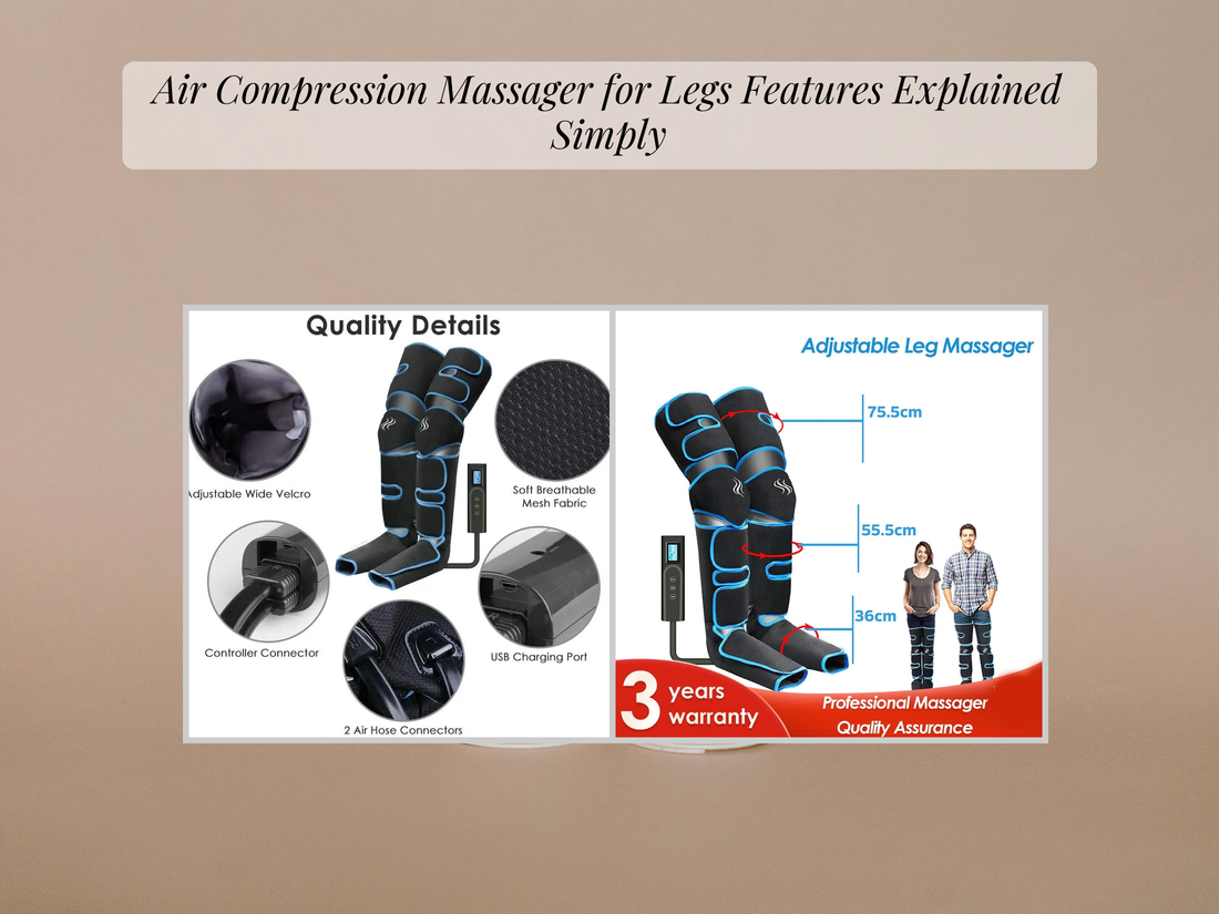 Air Compression Massager for Legs Features Explained Simply