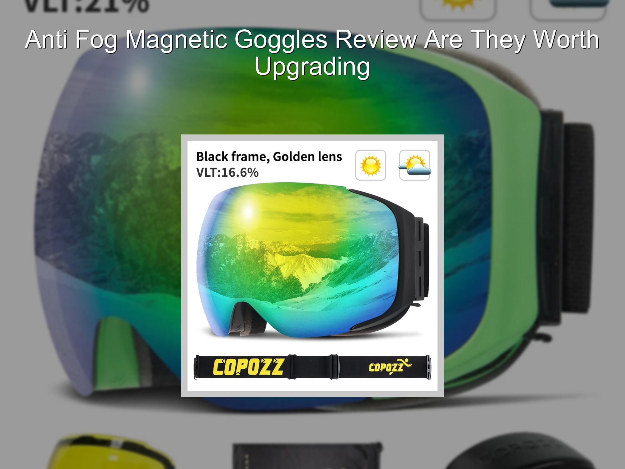 Best Anti Fog Magnetic Goggles (2026 Guide) – KentDO™ Healthy & Beauty