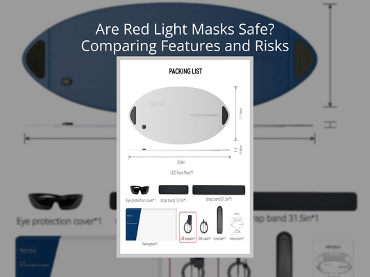 Are Red Light Masks Safe? Comparing Features and Risks