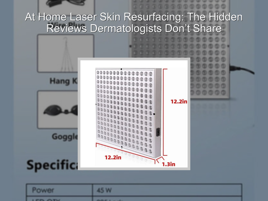 At Home Laser Skin Resurfacing: The Hidden Reviews Dermatologists Don’t Share