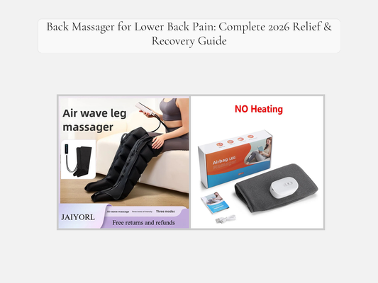 Back Massager for Lower Back Pain: Complete 2026 Relief & Recovery Guide