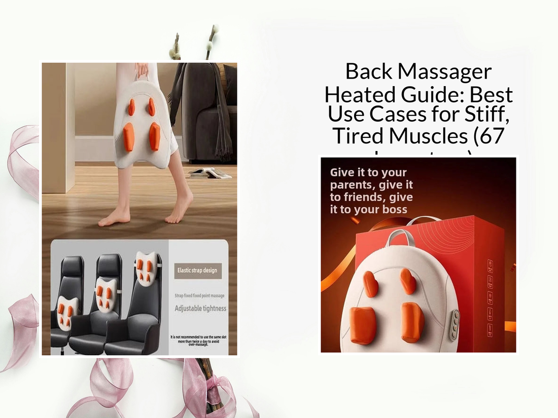 Back Massager Heated Guide: Best Use Cases for Stiff, Tired Muscles (67 characters)