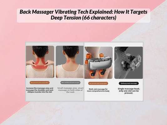 Back Massager Vibrating Tech Explained: How It Targets Deep Tension (66 characters)