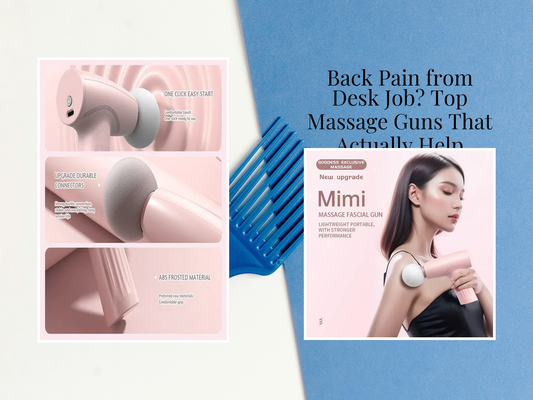 Back Pain from Desk Job? Top Massage Guns That Actually Help