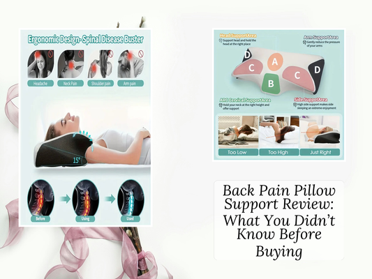 Back Pain Pillow Support Review: What You Didn’t Know Before Buying