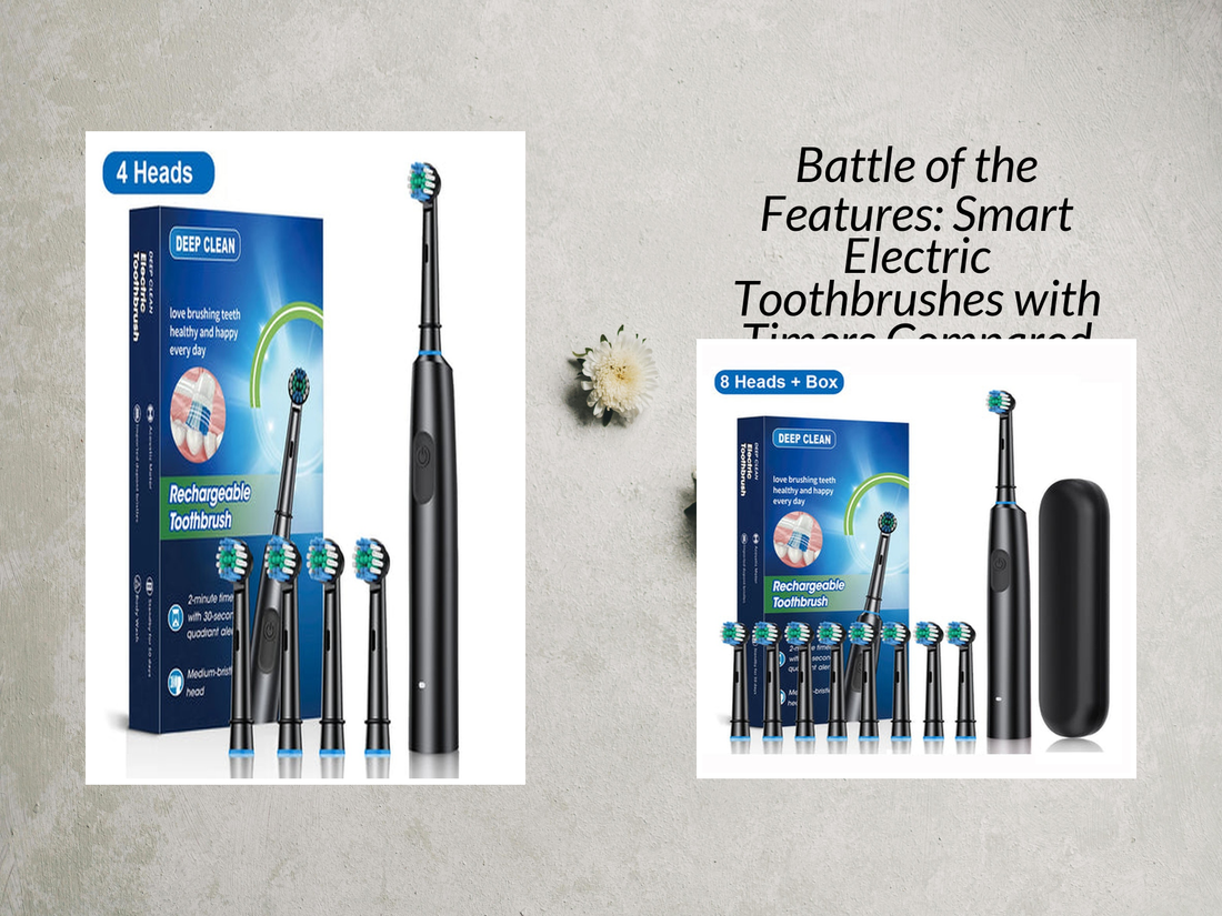 Battle of the Features: Smart Electric Toothbrushes with Timers Compared