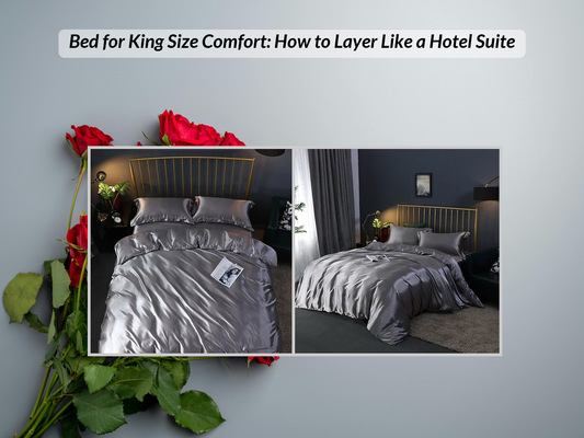 Bed for King Size Comfort: How to Layer Like a Hotel Suite