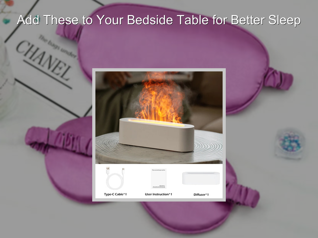 Add These to Your Bedside Table for Better Sleep