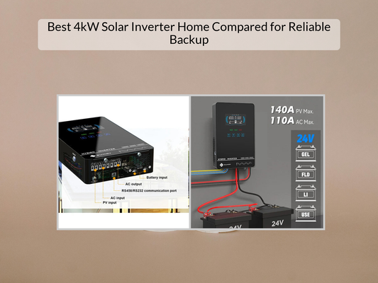 Best 4kW Solar Inverter Home Compared for Reliable Backup
