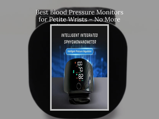 Best Blood Pressure Monitors for Petite Wrists – No More Slipping or Errors