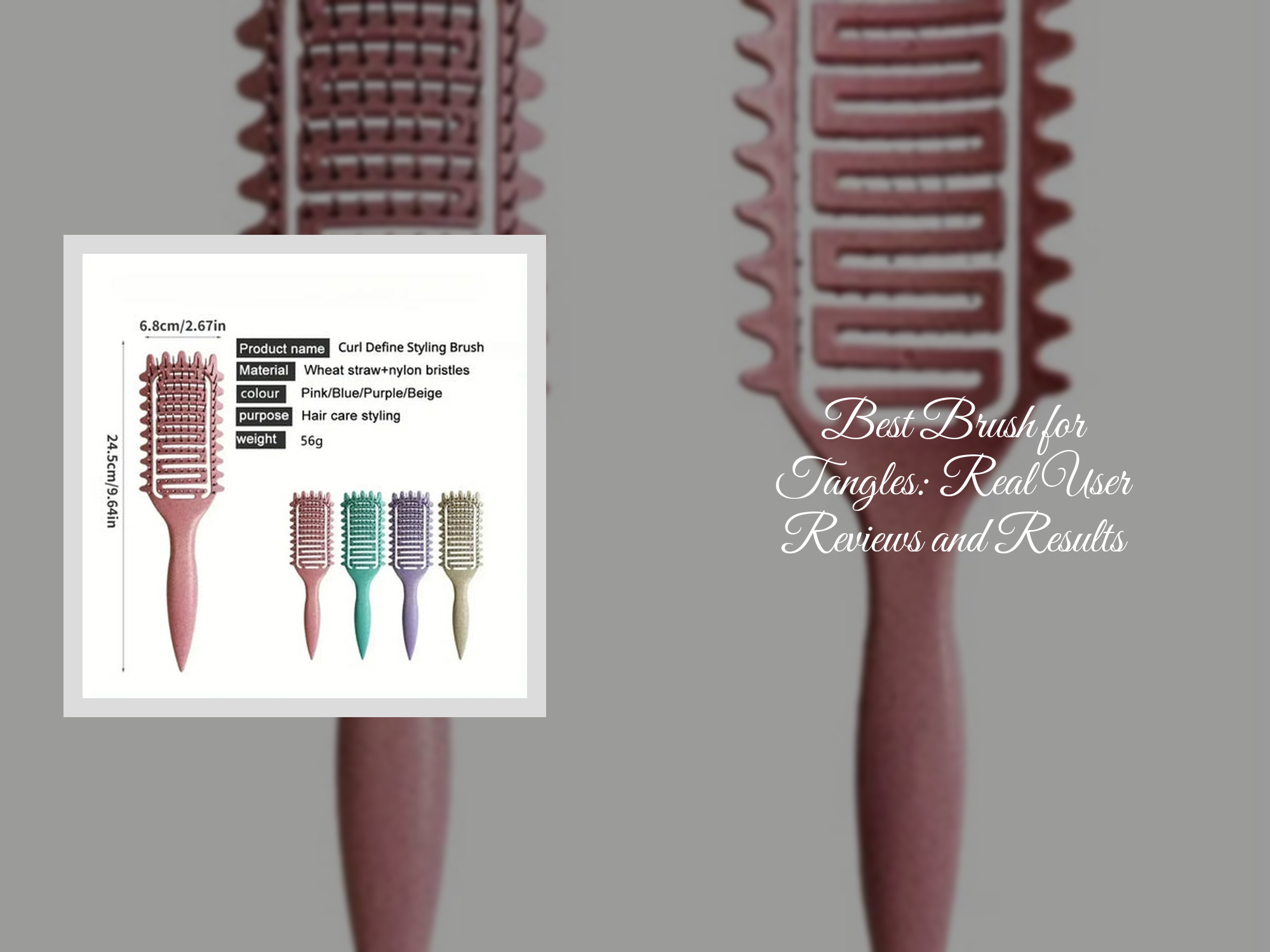 Best Brush for Tangles: Real User Reviews and Results – KentDO™ Healthy ...