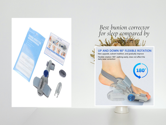 Best bunion corrector for sleep compared by comfort