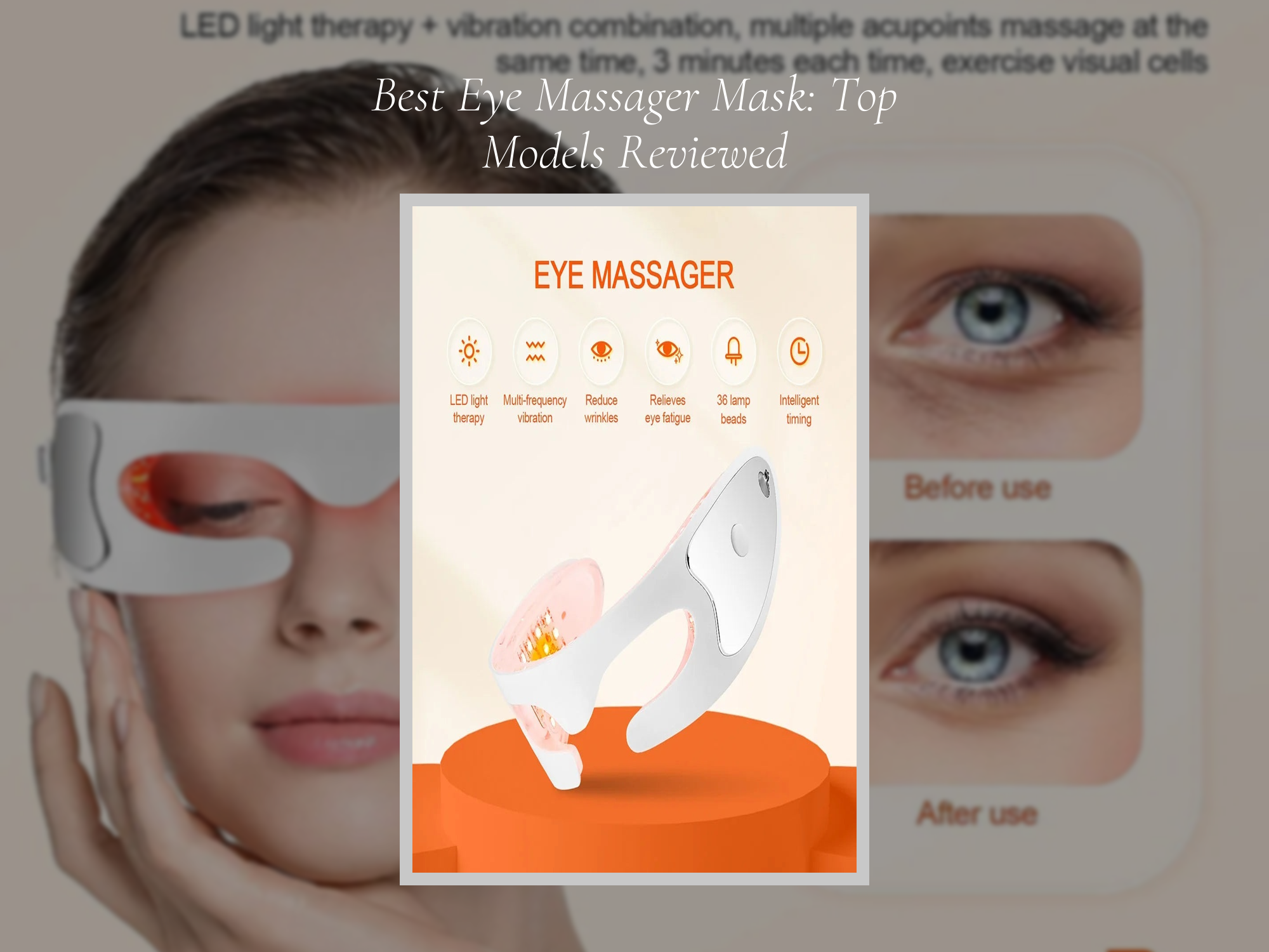 Best Eye Massager Mask: Top Models Reviewed – KentDO™ Healthy & Beauty
