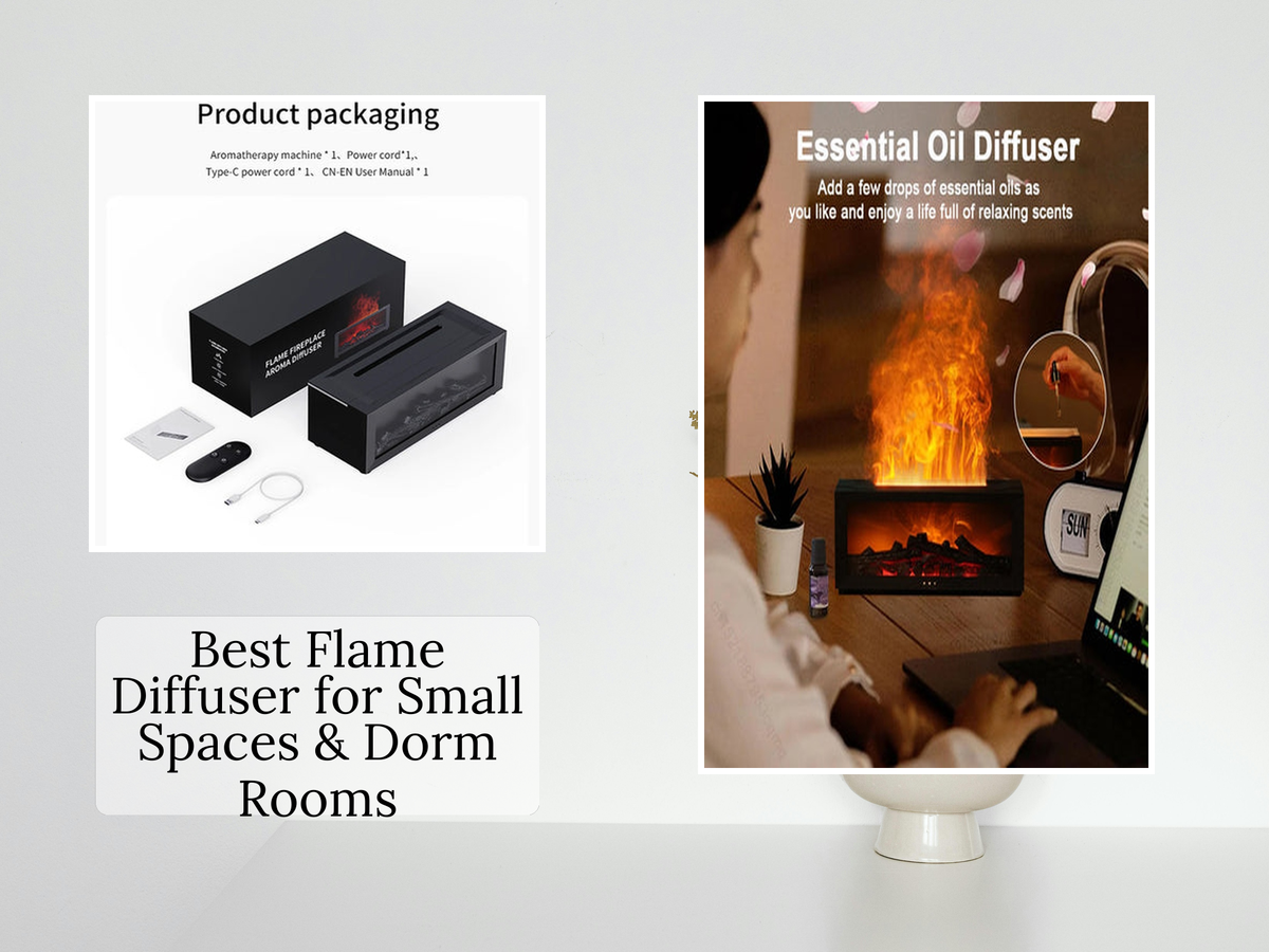 Best Flame Diffuser for Small Spaces & Dorm Rooms – KentDO™ Healthy ...