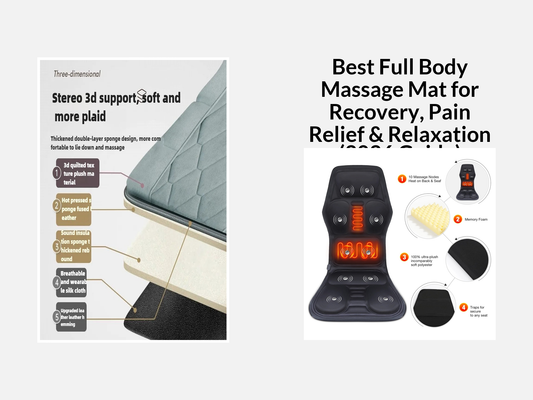 Best Full Body Massage Mat for Recovery, Pain Relief & Relaxation (2026 Guide)