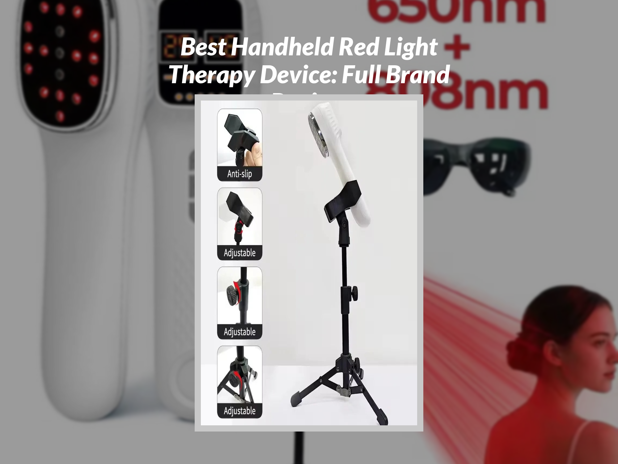Best Handheld Red Light Therapy Device: Full Brand Review – KentDO ...