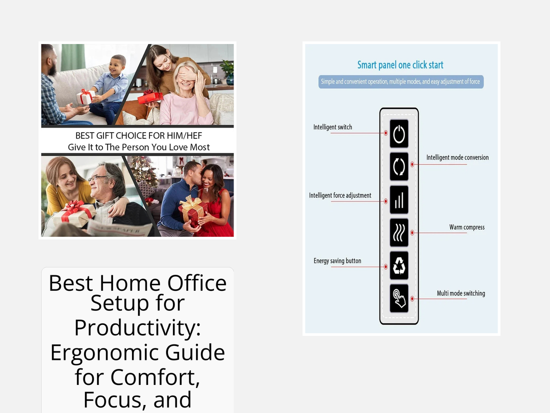 Best Home Office Setup for Productivity: Ergonomic Guide for Comfort, Focus, and Posture