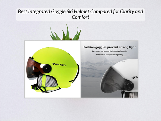 Best Integrated Goggle Ski Helmet Compared for Clarity and Comfort