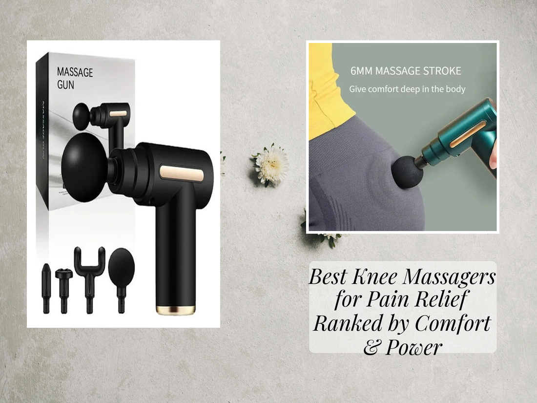 Best Knee Massagers for Pain Relief Ranked by Comfort & Power