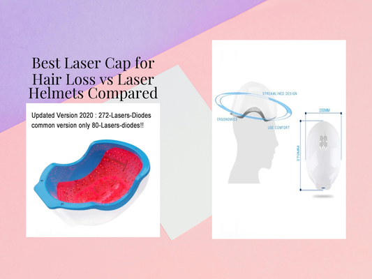 Best Laser Cap for Hair Loss vs Laser Helmets Compared