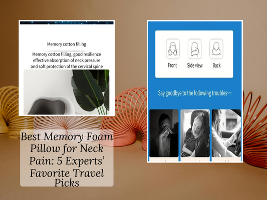 Best Memory Foam Pillow for Neck Pain: 5 Experts’ Favorite Travel Picks