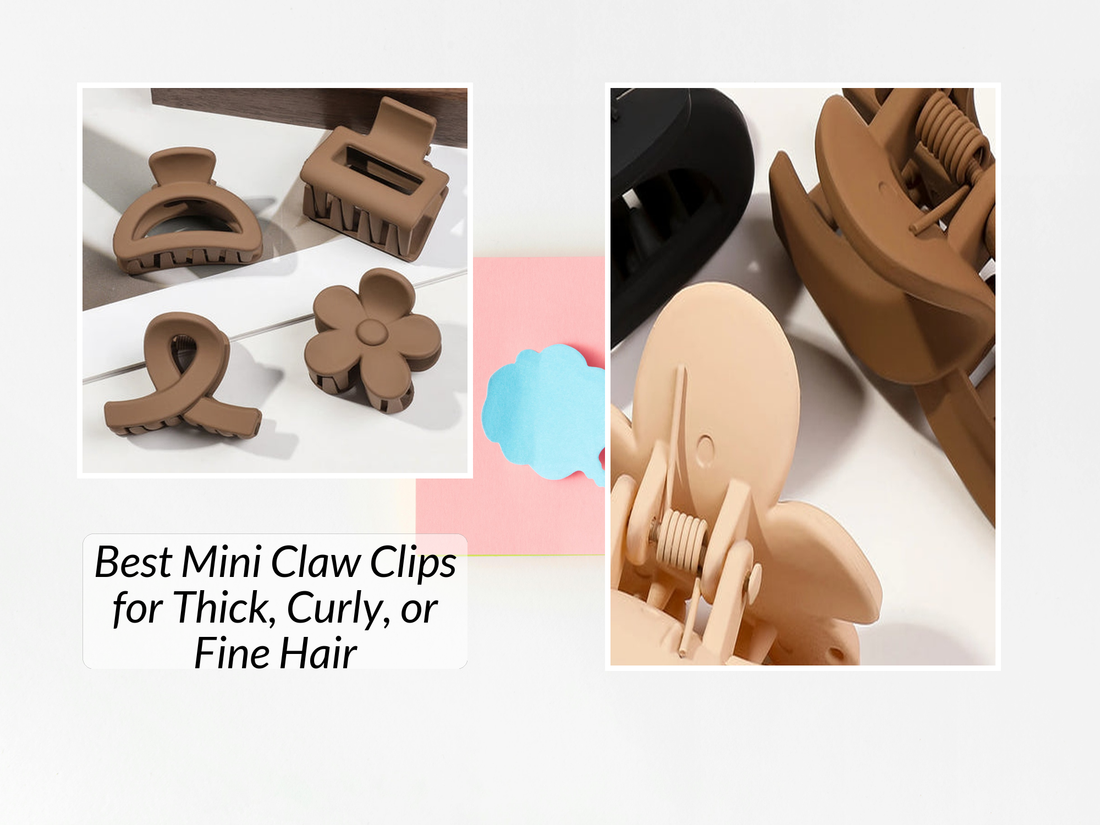 Best Mini Claw Clips for Thick, Curly, or Fine Hair
