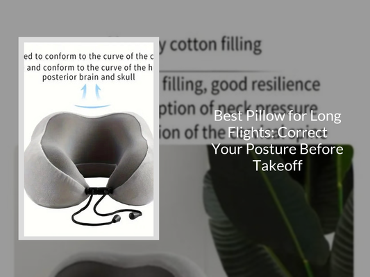 Best Pillow for Long Flights: Correct Your Posture Before Takeoff