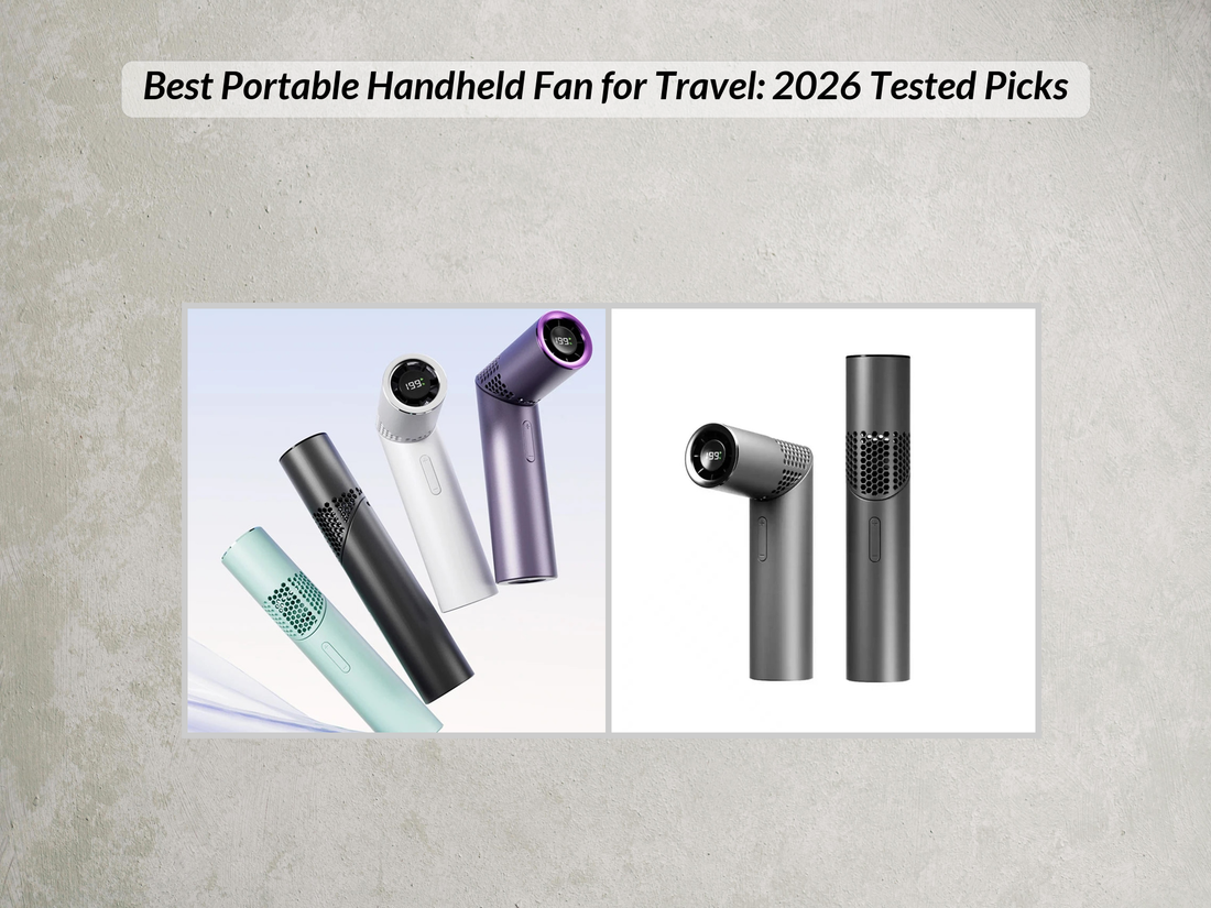 Best Portable Handheld Fan for Travel: 2026 Tested Picks