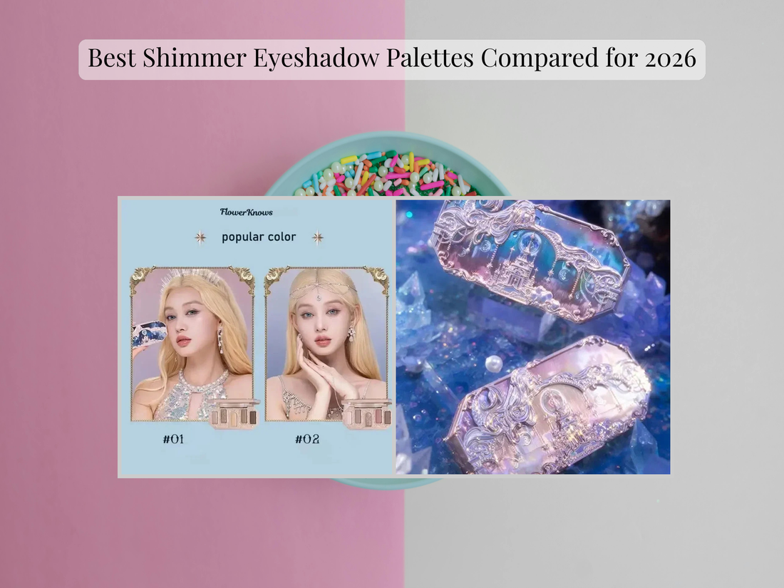 Best Shimmer Eyeshadow Palettes Compared for 2026